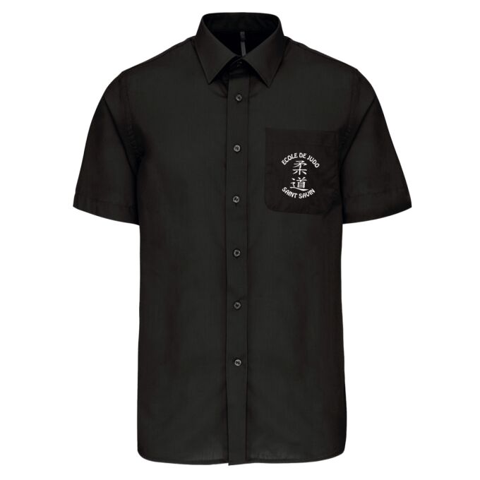 Chemise Homme légère à Manches Courtes de qualité supérieure (matériau de personnalisation haut de gamme, imprimé en France)