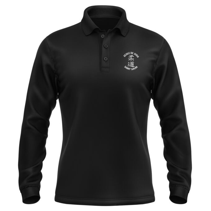 Polo Homme Manches Longues de qualité supérieure (matériau de personnalisation haut de gamme, imprimé en France)