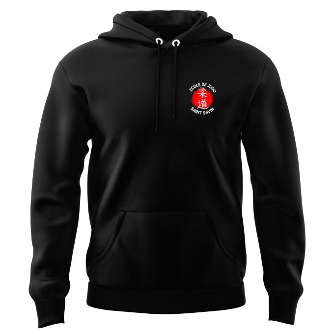 Sweat à Capuche Noir