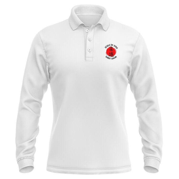 Polo Homme Manches Longues de qualité supérieure (matériau de personnalisation haut de gamme, imprimé en France)