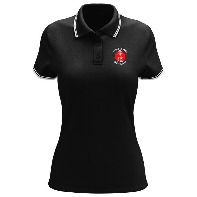 Polo Femme Contrasté de qualité supérieure (matériau de personnalisation haut de gamme, imprimé en France)