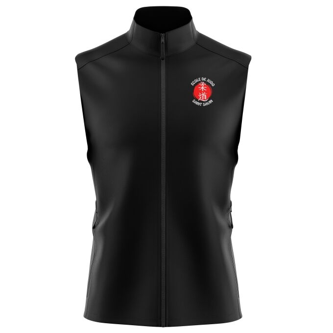 Bodywarmer Softshell de qualité supérieure (matériau de personnalisation haut de gamme, imprimé en France)