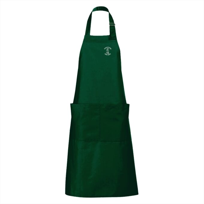 Tablier Bordeaux en polycoton 240 Grs - Judo Saint Savin