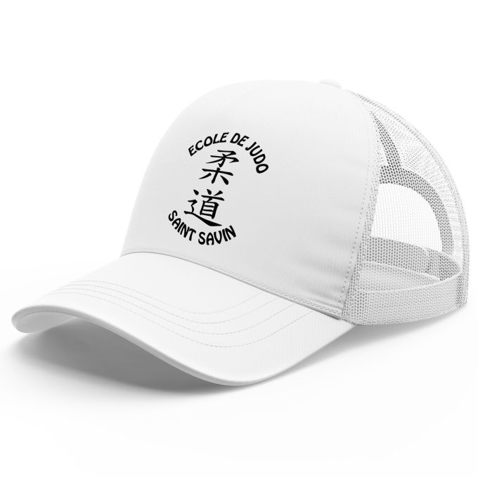 Casquette Trucker avec filet (idéal pour l'été) de qualité supérieure (matériau de personnalisation haut de gamme, imprimé en France)