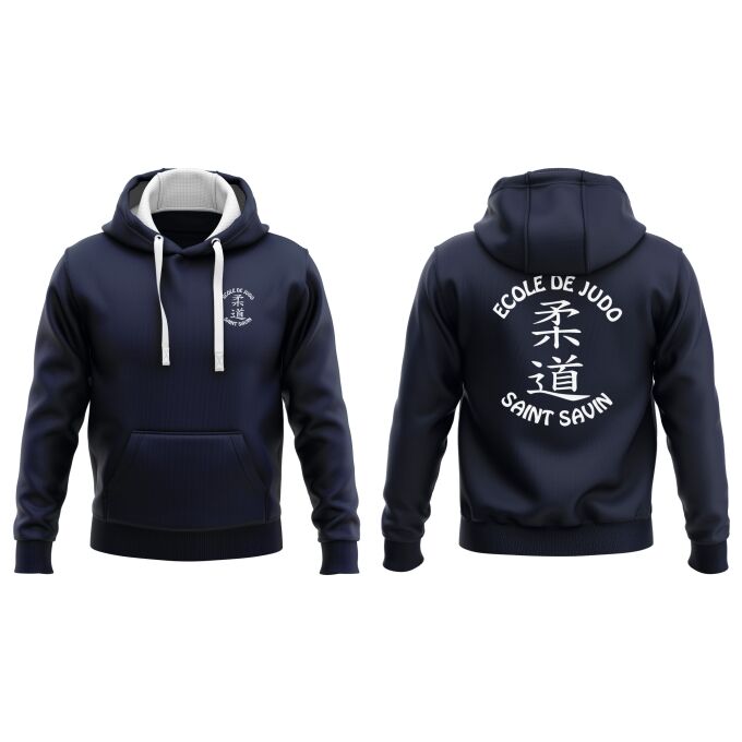 Sweat-Shirt à Capuche DELUXE de qualité supérieure (matériau de personnalisation haut de gamme, imprimé en France)