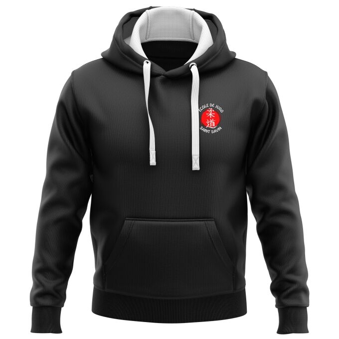 Sweat-Shirt à Capuche DELUXE de qualité supérieure (matériau de personnalisation haut de gamme, imprimé en France)