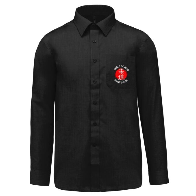 Chemise Homme légère à Manches Longues de qualité supérieure (matériau de personnalisation haut de gamme, imprimé en France)